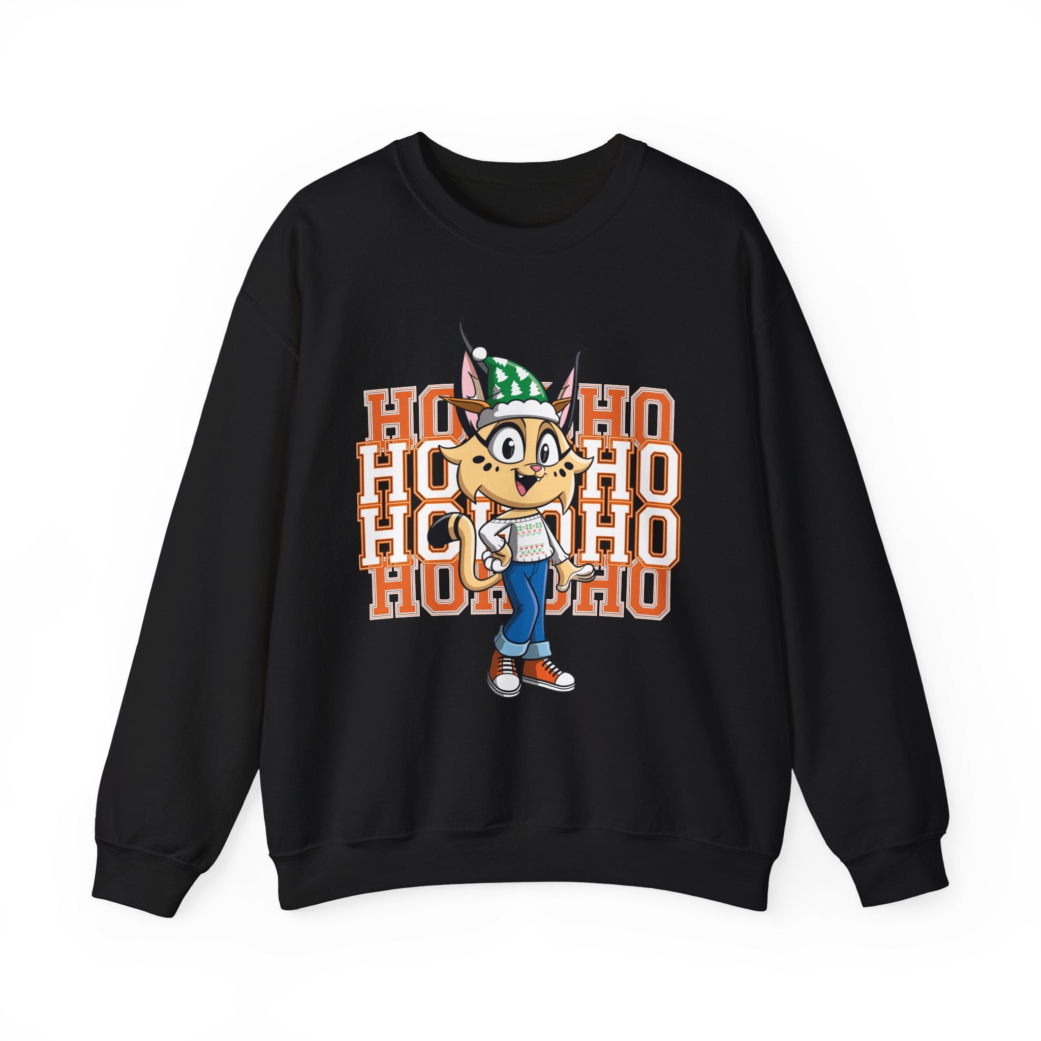 HoHoHo Girl Bobcat Sweatshirt