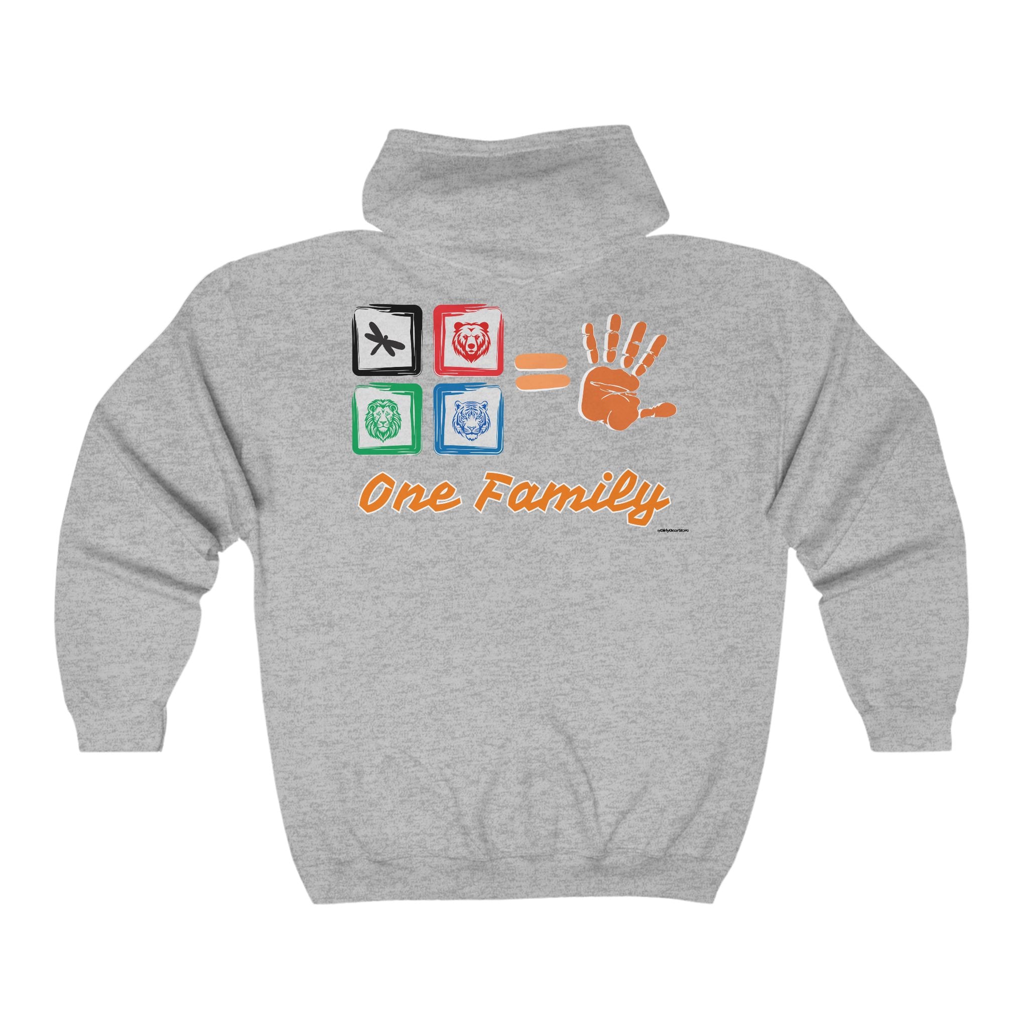 One Family Zip Hoodie