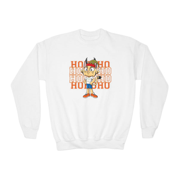 HoHoHo Boy Bobcat Youth Sweatshirt