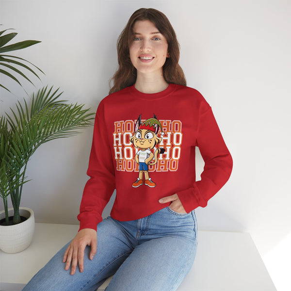 HoHoHo Boy Bobcat Sweatshirt
