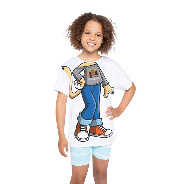 Kids Girl Bobcat Body T-Shirt