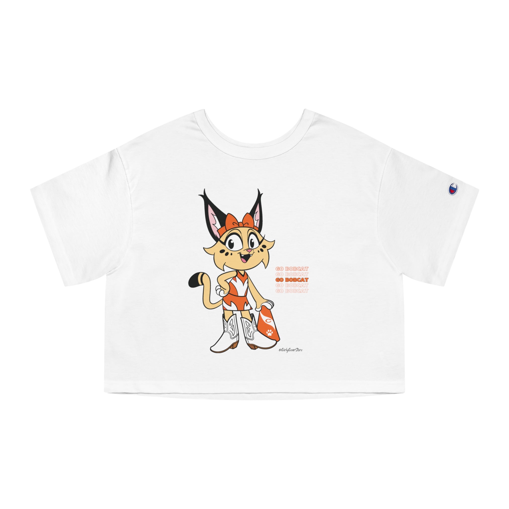 Go Bobcat Heritage Cropped T-Shirt