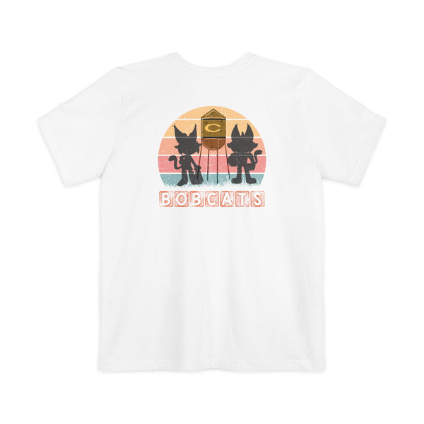 Celina Water Tower Bobcats Sunset Pocket Unisex T-Shirt