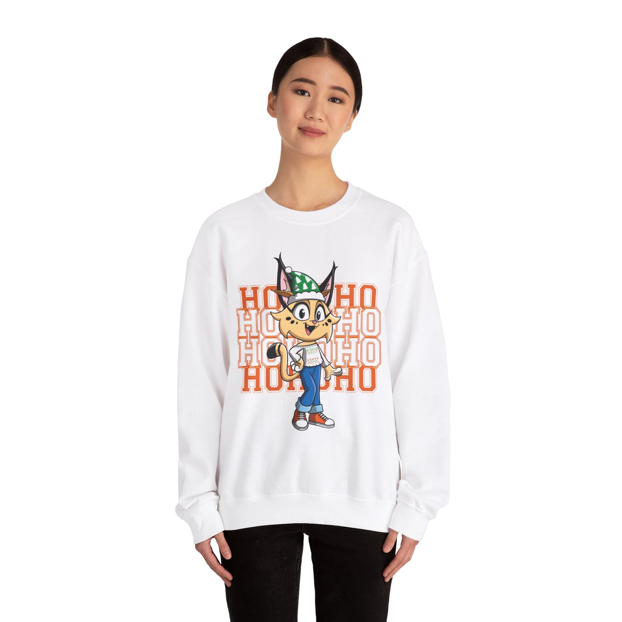 HoHoHo Girl Bobcat Sweatshirt