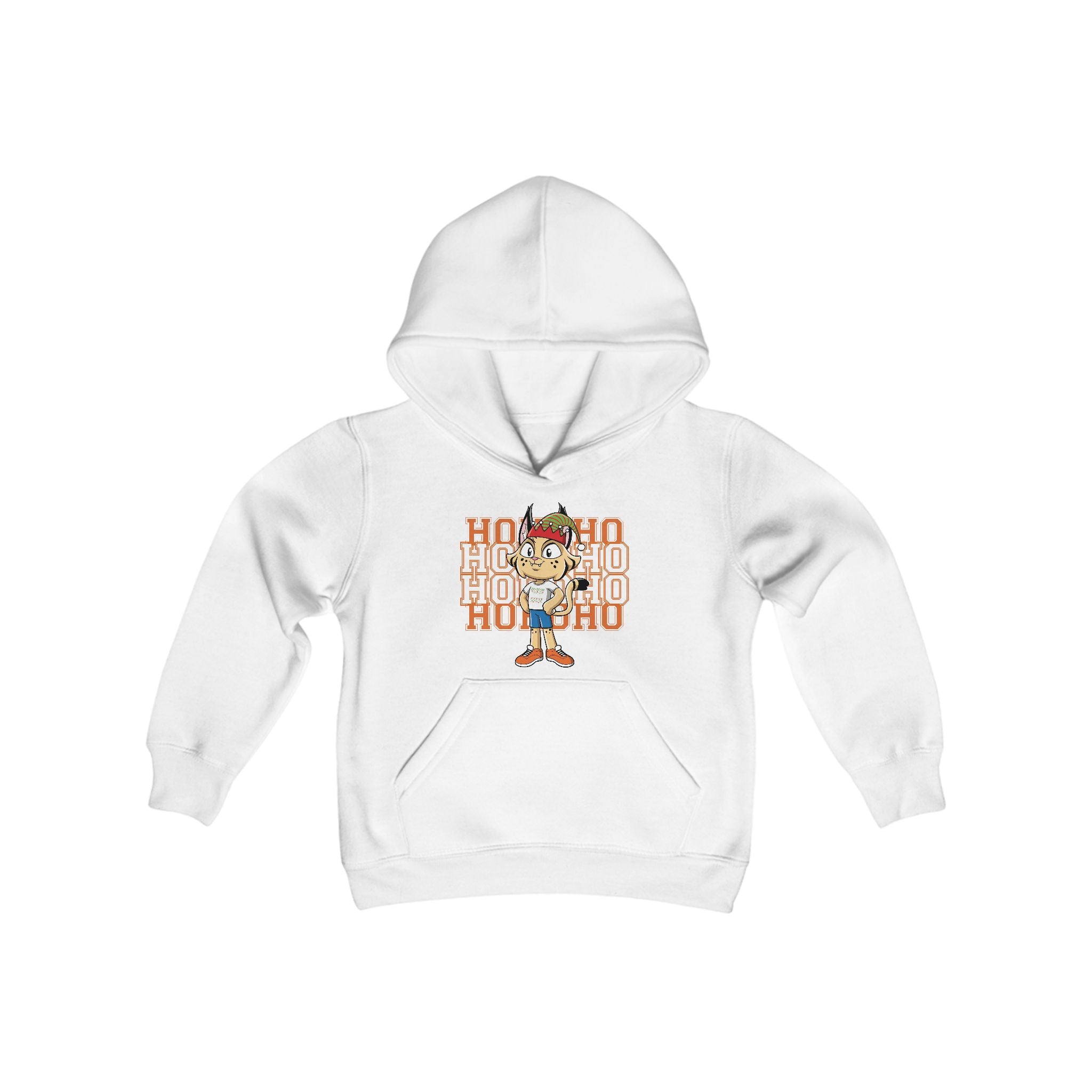 HoHoHo Boy Bobcat Youth Hoody