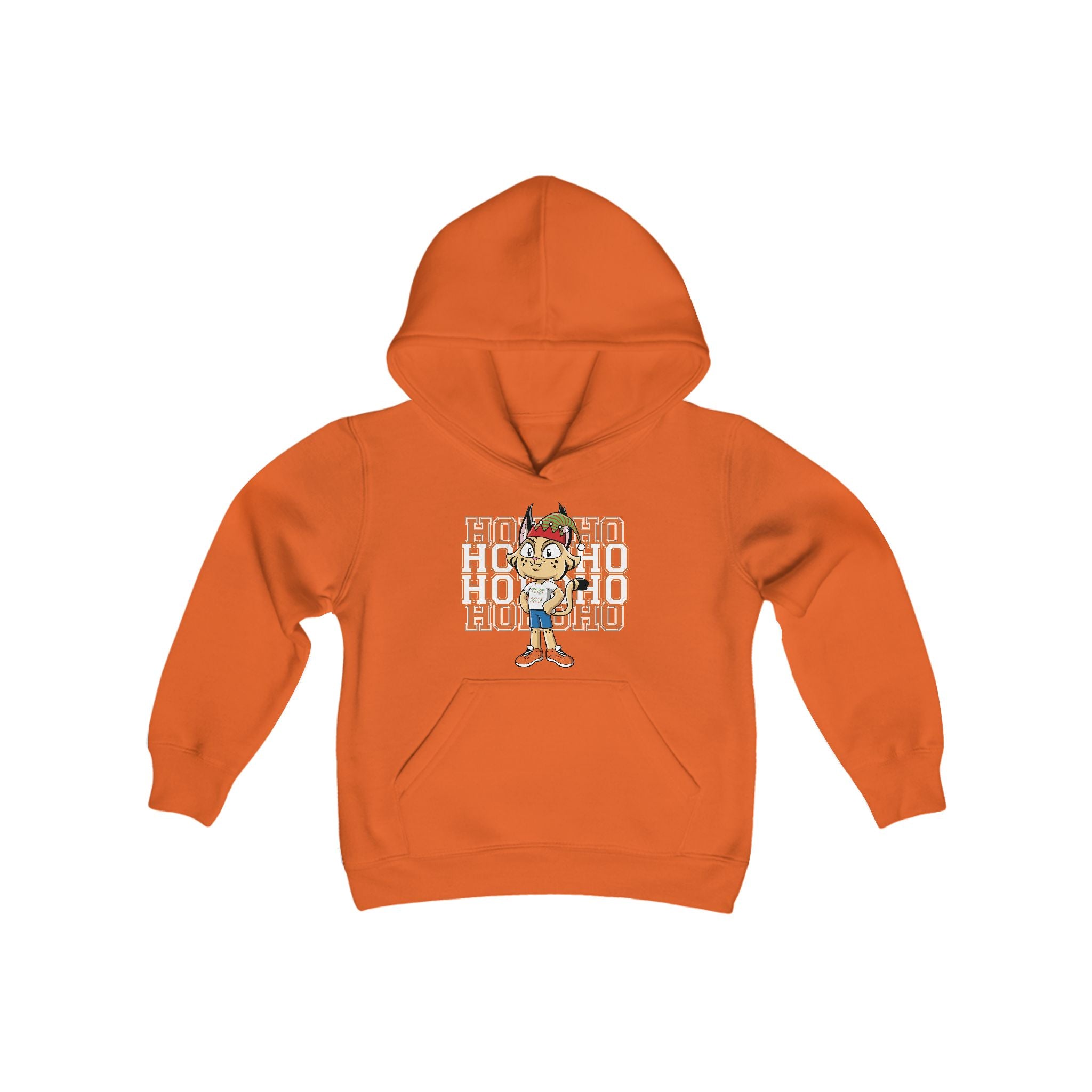 HoHoHo Boy Bobcat Youth Hoody