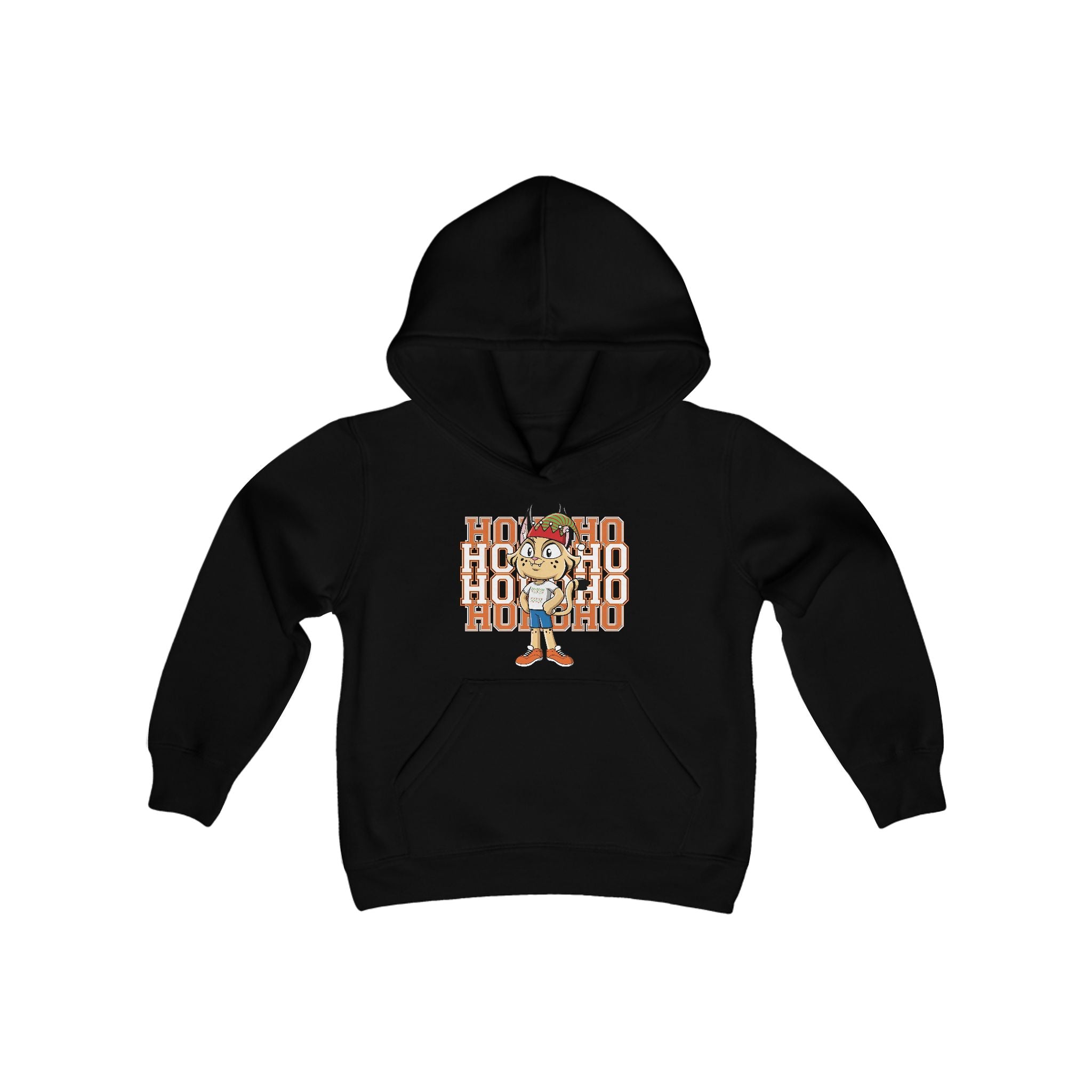 HoHoHo Boy Bobcat Youth Hoody