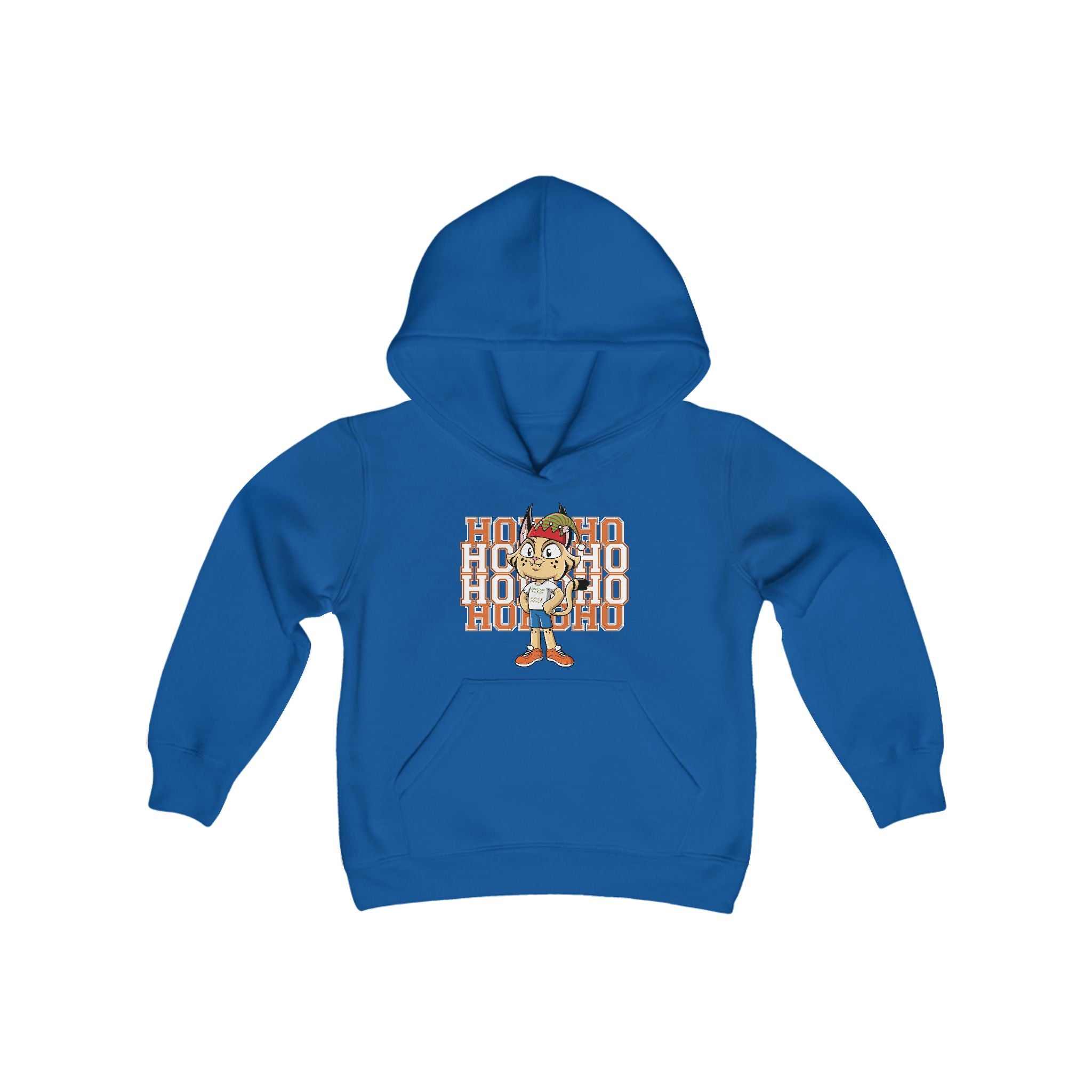 HoHoHo Boy Bobcat Youth Hoody