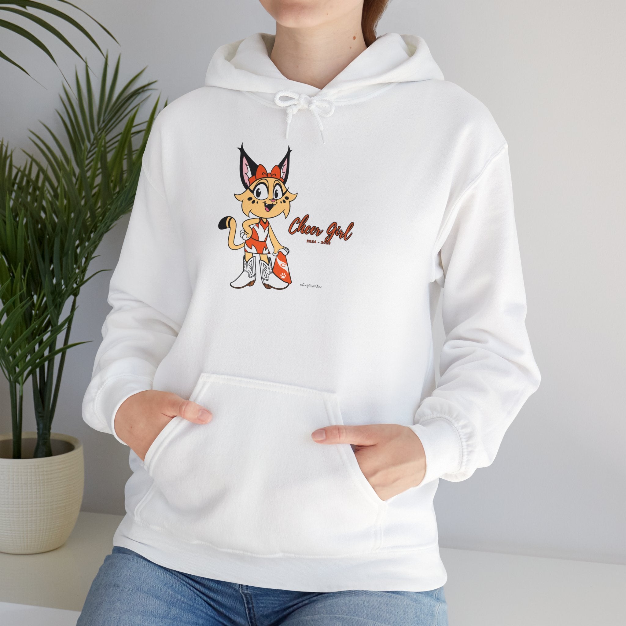 Women Cheer girl Hooded Sweatshirt