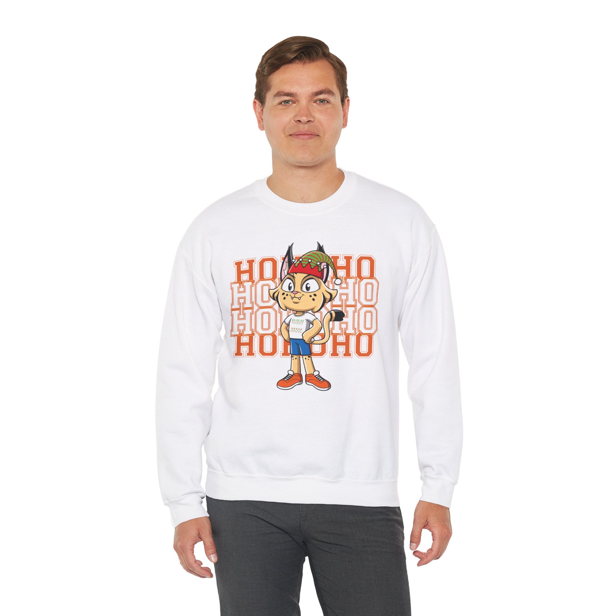 HoHoHo Boy Bobcat Sweatshirt