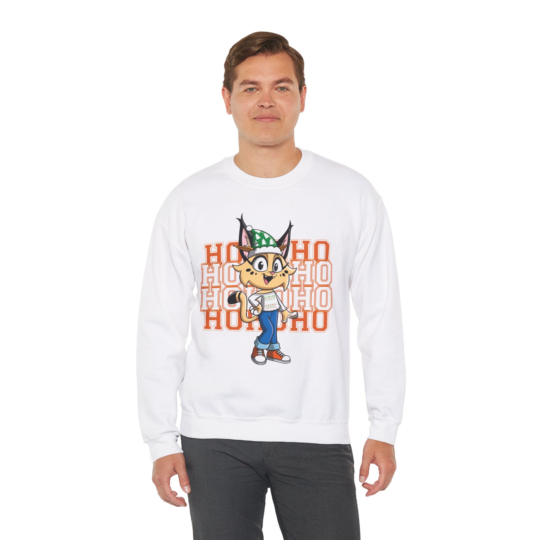 HoHoHo Girl Bobcat Sweatshirt