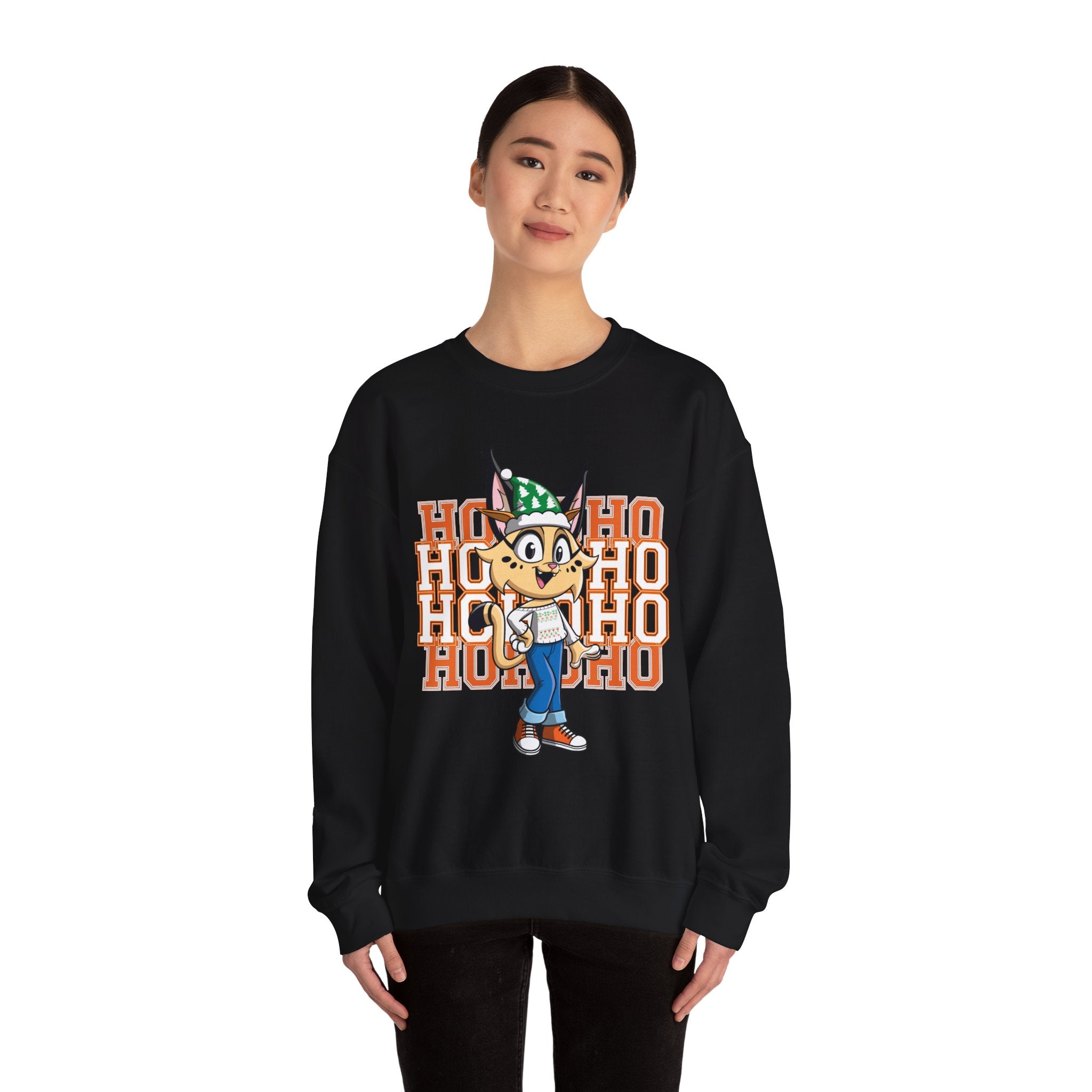 HoHoHo Girl Bobcat Sweatshirt