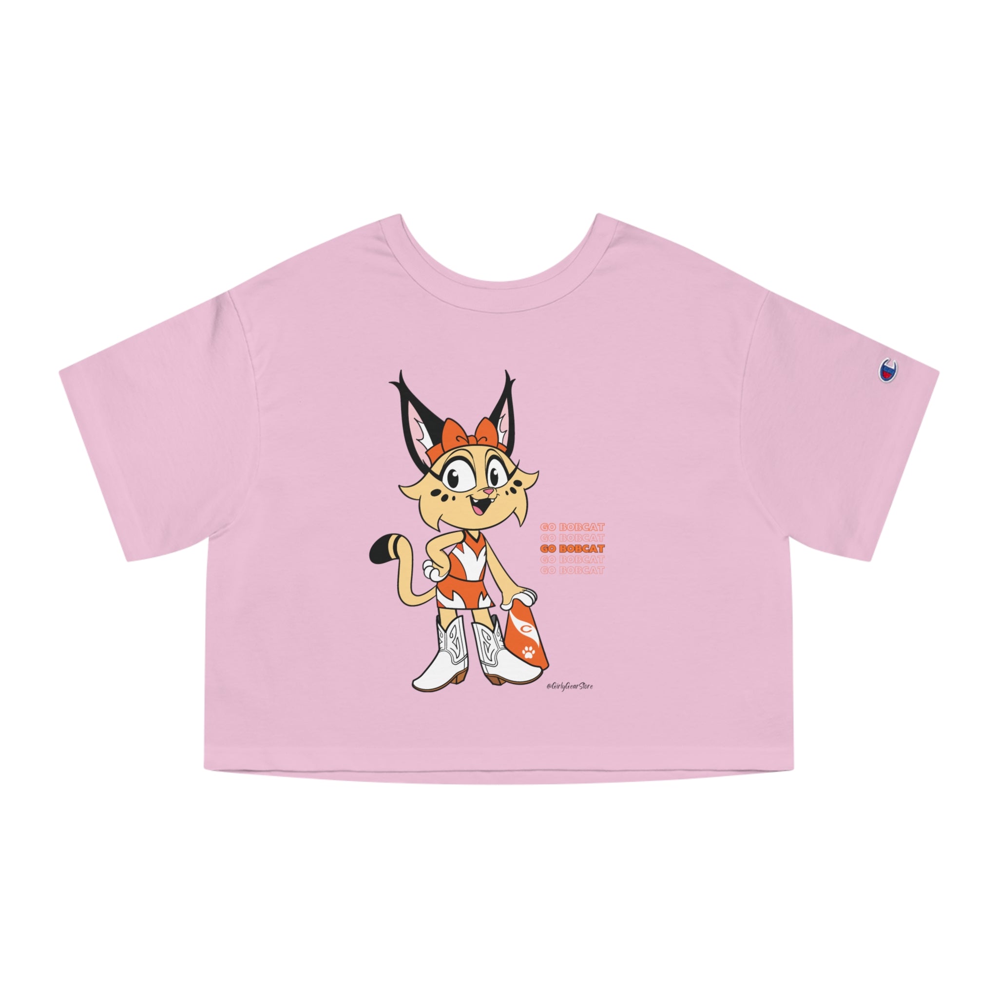 Go Bobcat Heritage Cropped T-Shirt